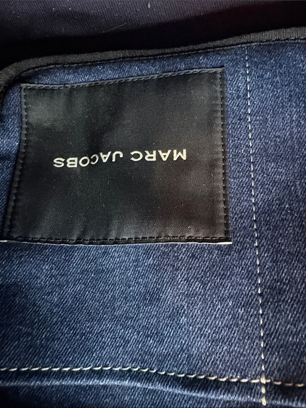 Marc Jacobs Blue Patchwork Denim Tote Bag